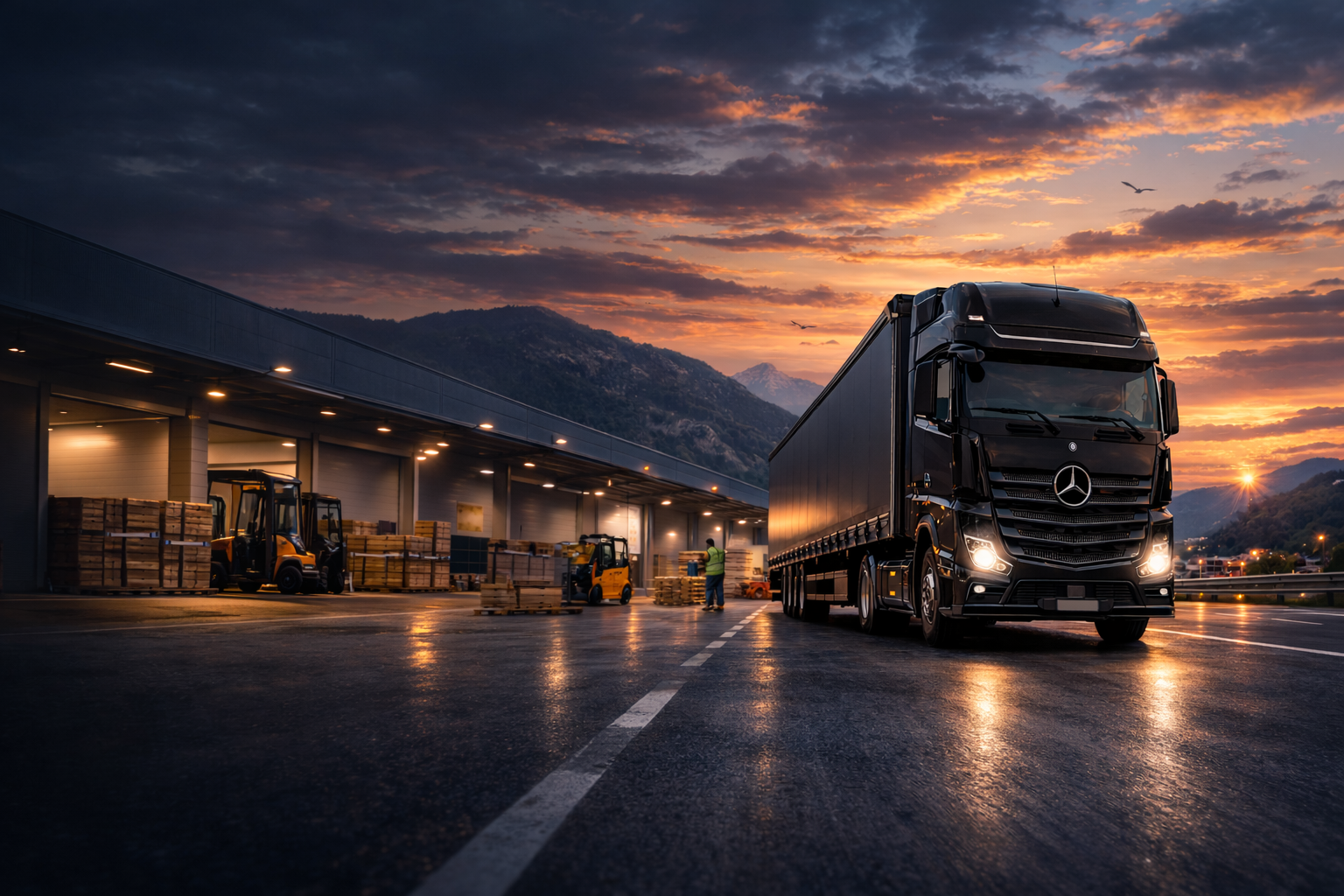 Kosmarina transport truck